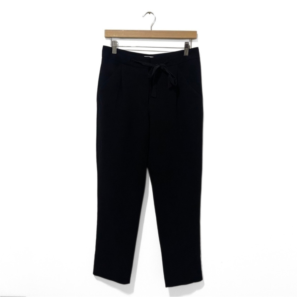 Wilfred | Aritzia Black High-Rise Workwear Straight Leg Pants Size 2